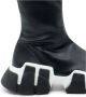 Vic Matié Opblaasbare boot Mano in zwart Black Dames - Thumbnail 4