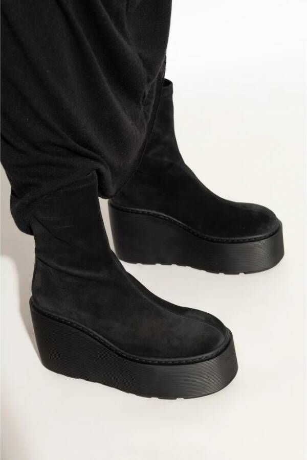 Vic Matié Platform enkellaarzen Magnifico Black Dames