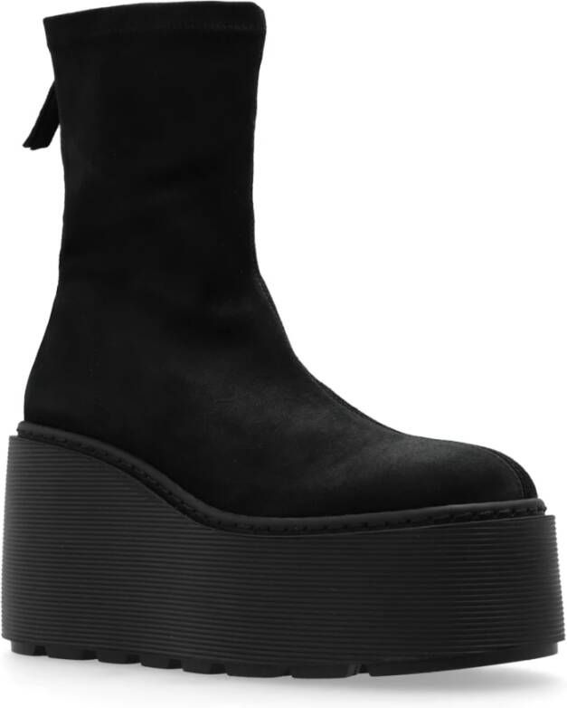 Vic Matié Platform enkellaarzen Magnifico Black Dames