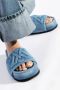 Vic Matié Bubble pantoffel lichtblauwe Denim Blue Dames - Thumbnail 2