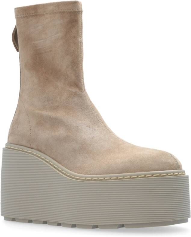 Vic Matié Platformlaarzen Magnifico Beige Dames