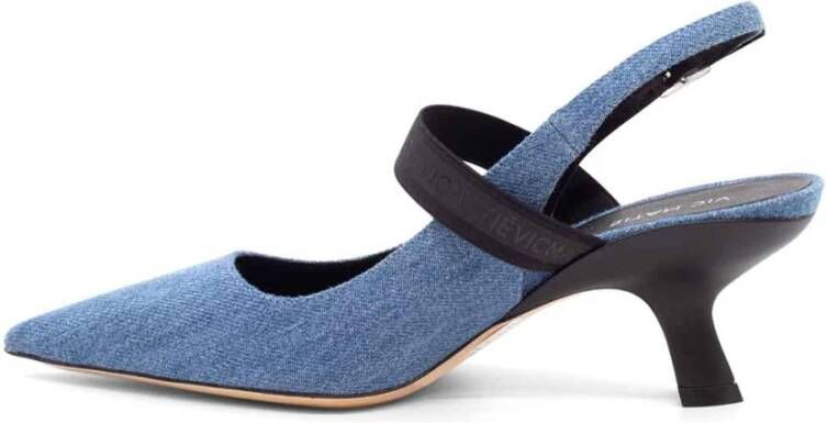 Vic Matié Pumps Blue Dames