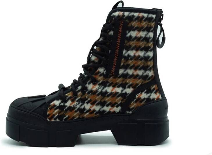 Vic Matié Roccia Boot in Honing Zwart Brown Dames