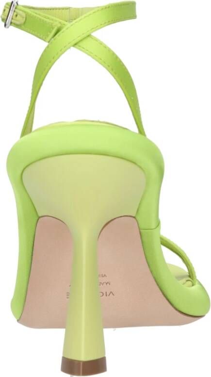 Vic Matié Sandalen Groen Green Dames