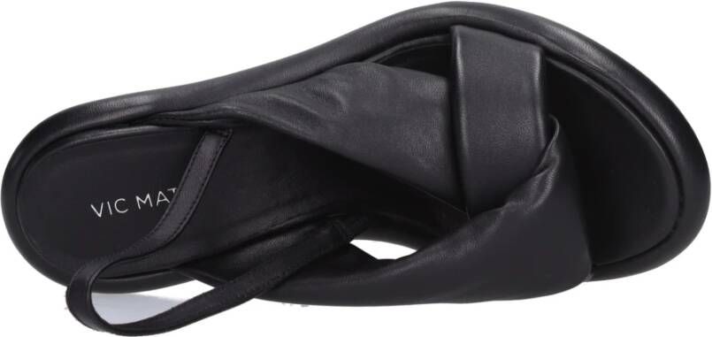 Vic Matié Sandalen Zwart Black Dames