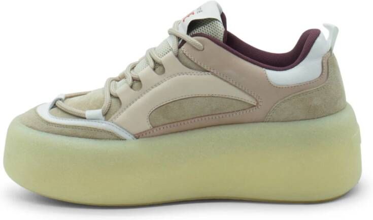 Vic Matié Sneaker in Nude Roze Wit Multicolor Dames