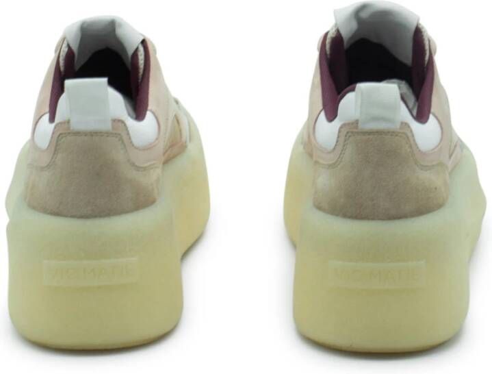 Vic Matié Sneaker in Nude Roze Wit Multicolor Dames