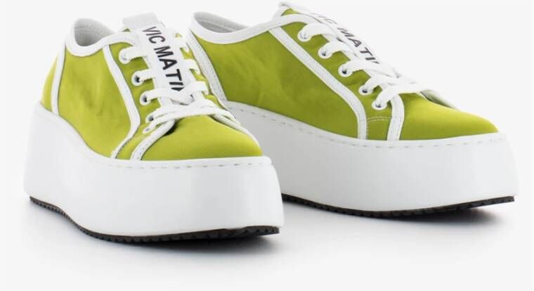 Vic Matié Sneakers Groen Dames