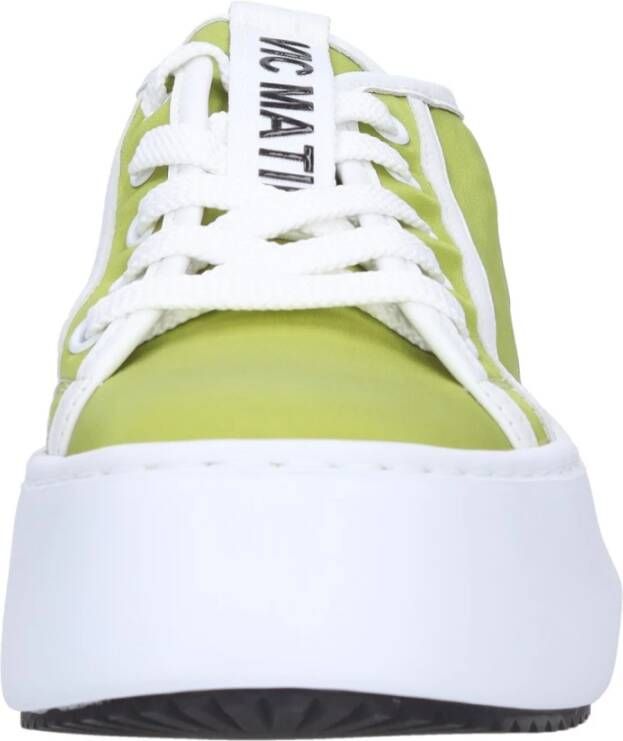 Vic Matié Sneakers Groen Green Dames