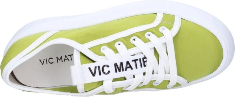 Vic Matié Sneakers Groen Green Dames