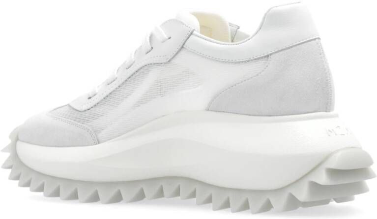 Vic Matié Sneakers met logo Beige Dames