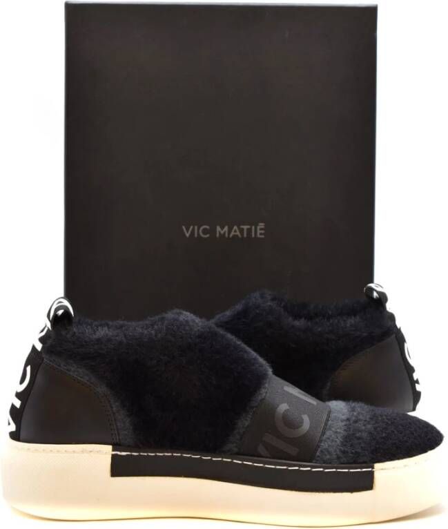 Vic Matié Sneakers Zwart Dames