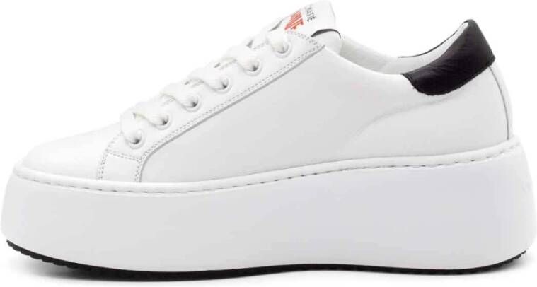 Vic Matié Wave Schoen Wit Zwart White Dames