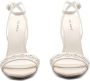 Vic Matié Witte Leren Monogram Sandaal White Dames - Thumbnail 2