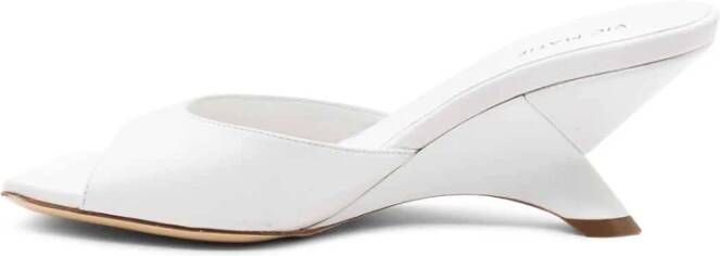 Vic Matié Witte Swan Slipper White Dames