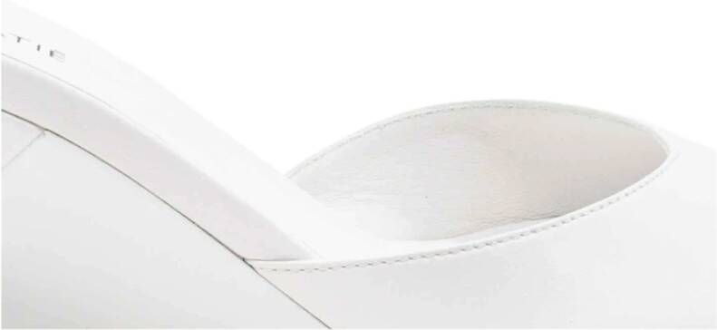 Vic Matié Witte Swan Slipper White Dames