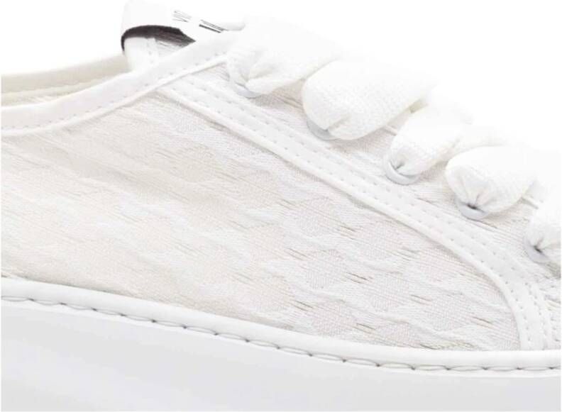 Vic Matié Witte Technische Stof Wave Schoen White Dames