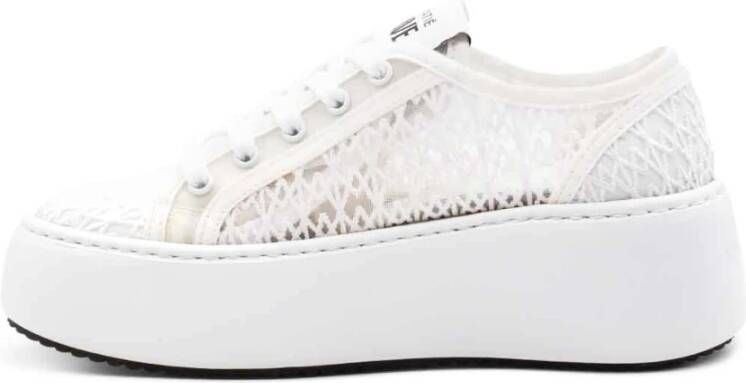 Vic Matié Witte Wave Monogram Schoen White Dames