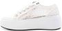 Vic Matié Witte Wave Monogram Schoen White Dames - Thumbnail 4