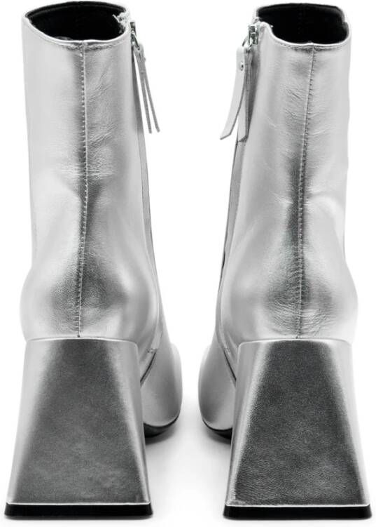 Vic Matié Zilveren Minimalistische Boot Ming Gray Dames