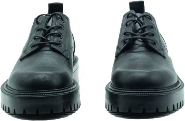 Vic Matié Zwarte Derby Schoenen Black Heren