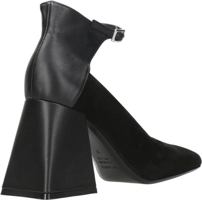 Vic Matié Zwarte Ming Pumps met Hak Black Dames