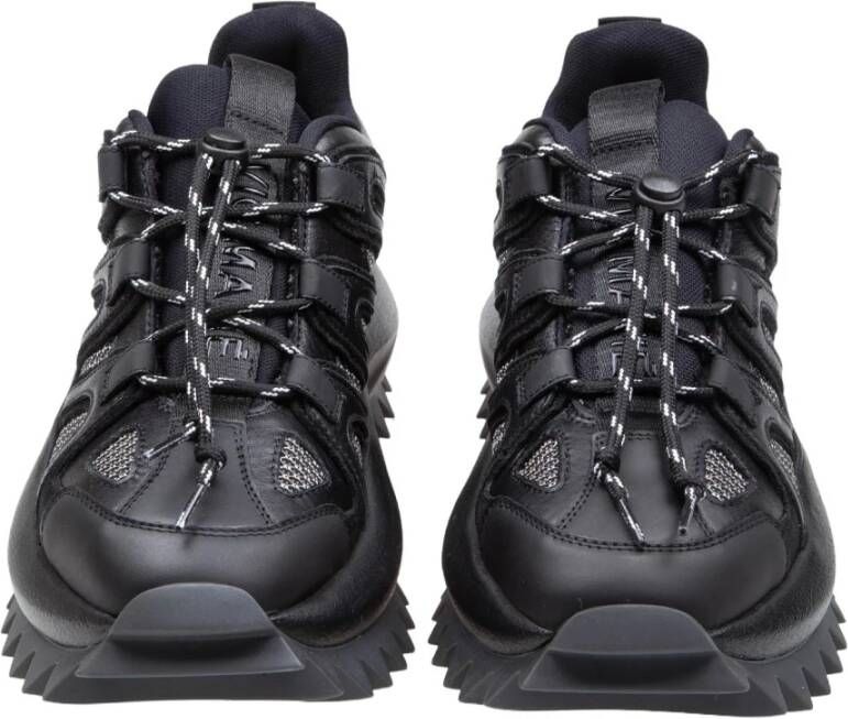 Vic Matié Zwarte Rubberen Sneakers Black Dames