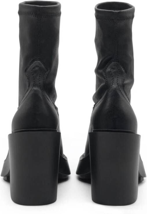 Vic Matié Zwarte Stretch Western Bootie Tetrix Black Dames