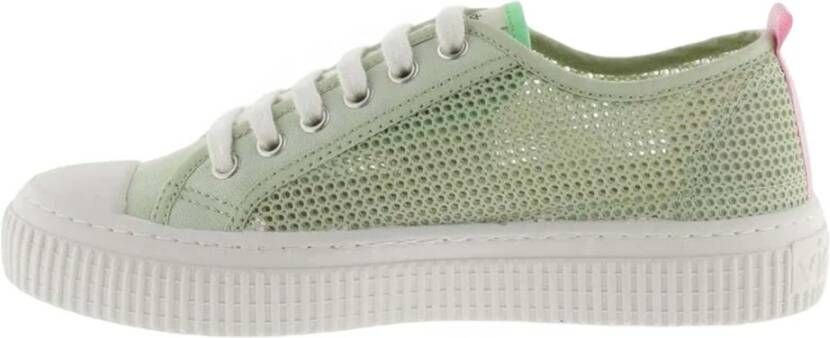 Victoria 1915 Re-Edit Basket Rejilla Sneakers Green Dames