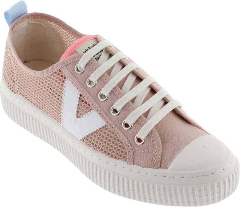 Victoria 1915 Re-Edit Basket Rejilla Sneakers Pink Dames