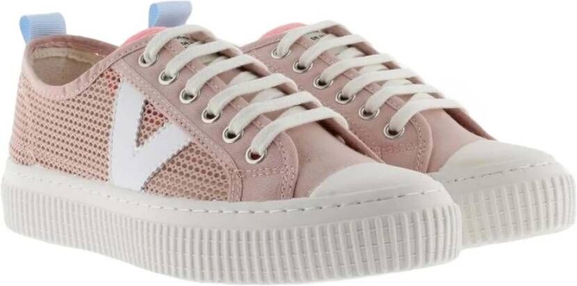 Victoria 1915 Re-Edit Basket Rejilla Sneakers Pink Dames