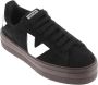 Victoria Barcelona Deportivo Serraje Sneakers Black Dames - Thumbnail 2