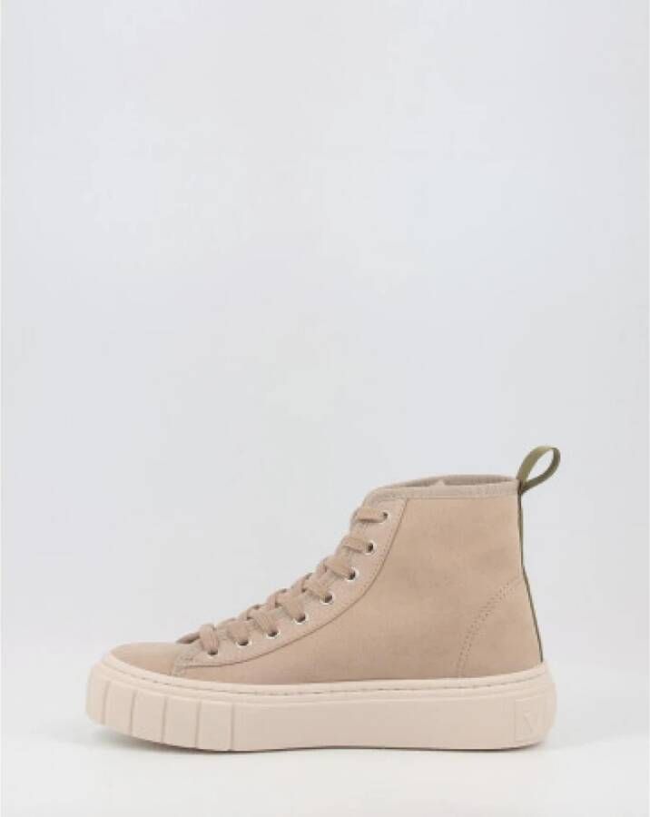 Victoria Beige Dames Platform Sneakers Beige Dames