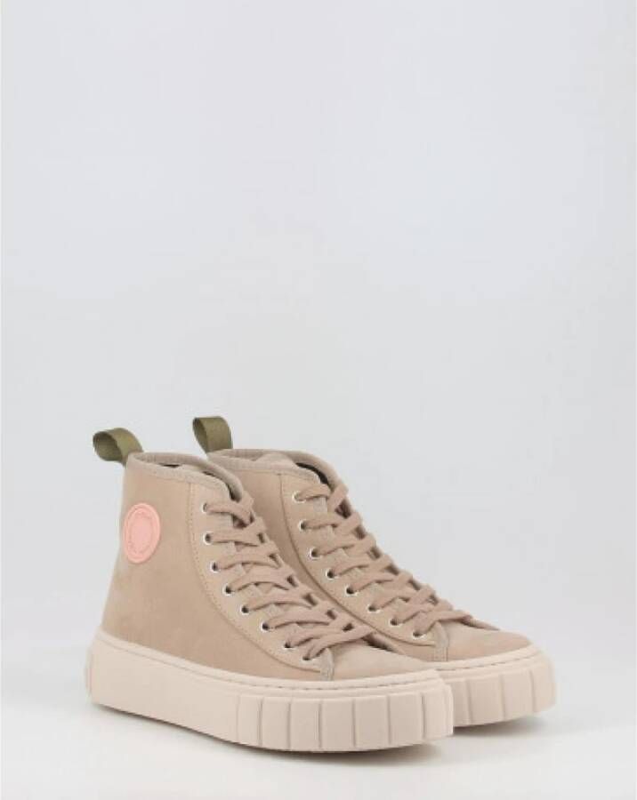 Victoria Beige Dames Platform Sneakers Beige Dames