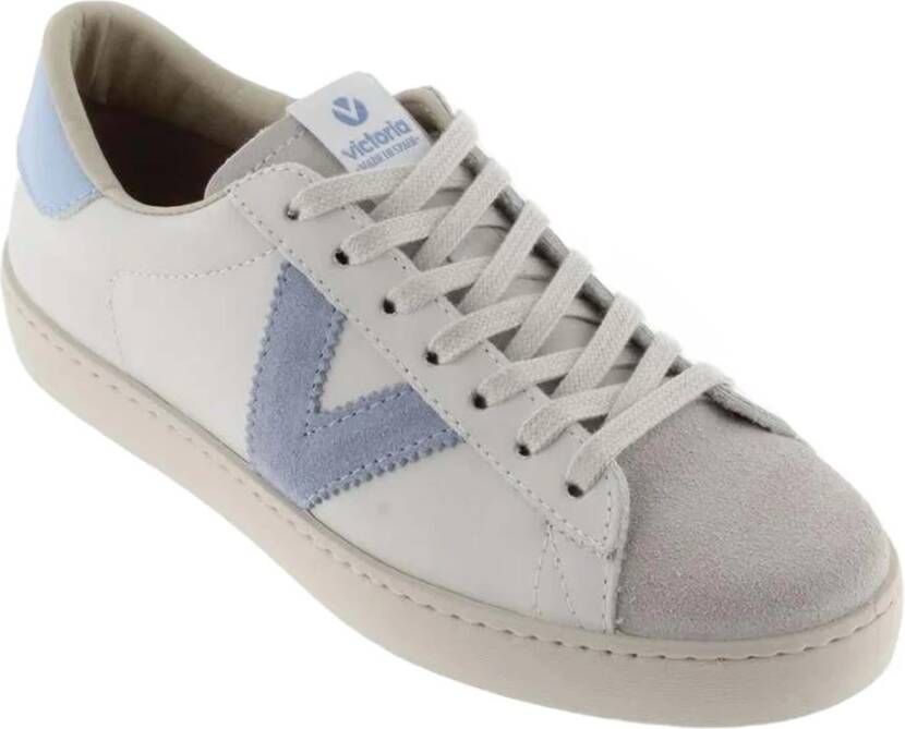 Victoria Berlin Piel & Serraje Sneakers White Dames