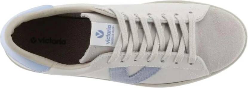 Victoria Berlin Piel & Serraje Sneakers White Dames