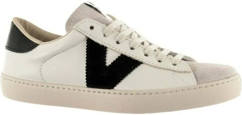 Victoria Berlin Piel & Serraje Sneakers White Dames