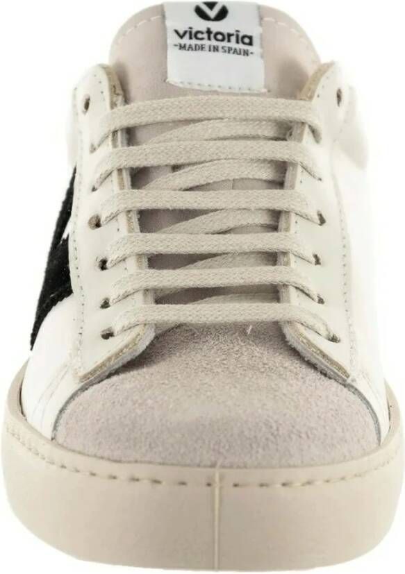 Victoria Berlin Piel & Serraje Sneakers White Dames