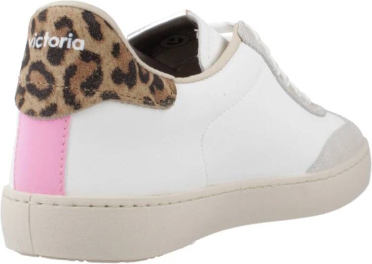 Victoria Berlin Suède Craquelé Sneakers White Dames