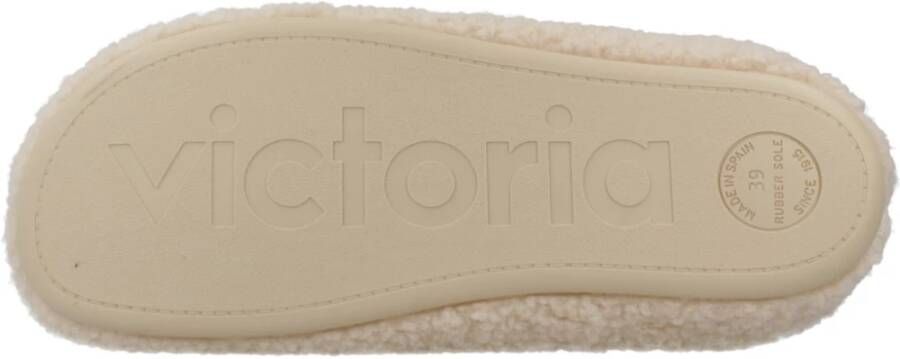 Victoria Comfortabele Pantoffels Beige Dames