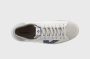 Victoria Contrast Leren Sneakers Grote Maten Blauw - Thumbnail 6