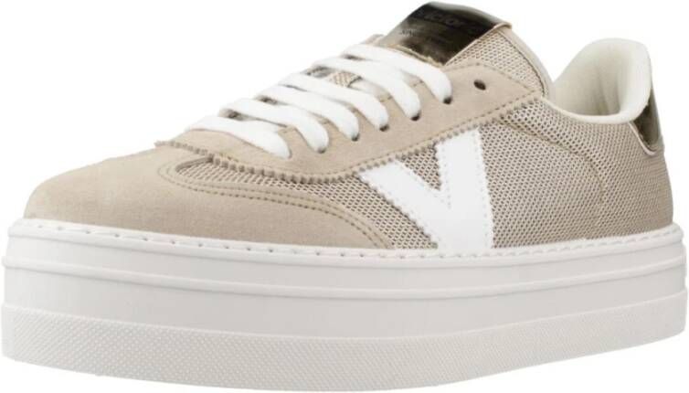 Victoria Fiets Sneakers Beige Dames