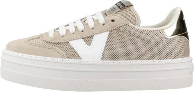 Victoria Fiets Sneakers Beige Dames