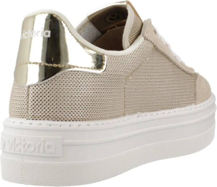 Victoria Fiets Sneakers Beige Dames