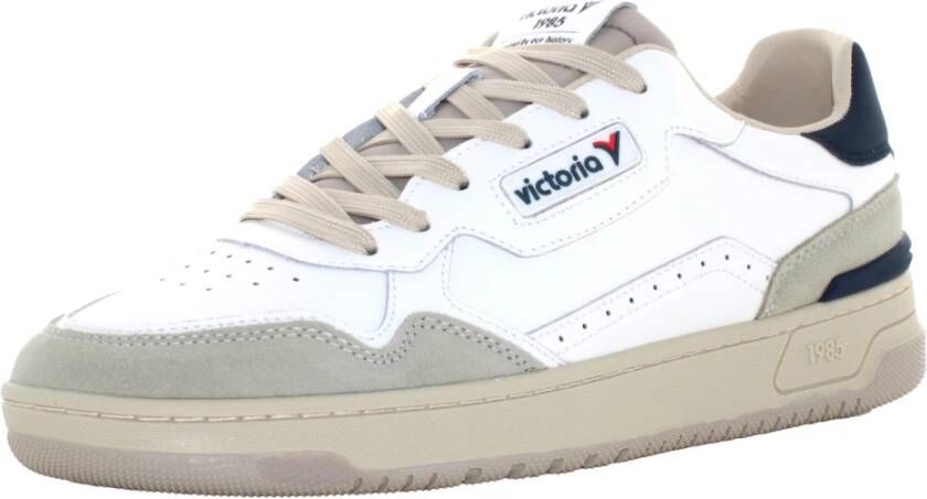 Victoria Heren Sneakers in Marineblauw White Heren