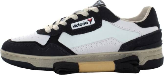 Victoria Heren Sneakers in Zwart Black Heren