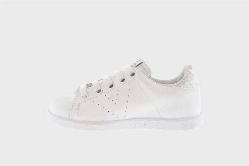 Victoria Lederen schoenen tennis Wit Dames