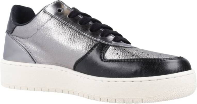 Victoria Metallic Madrid Sneakers Black Dames