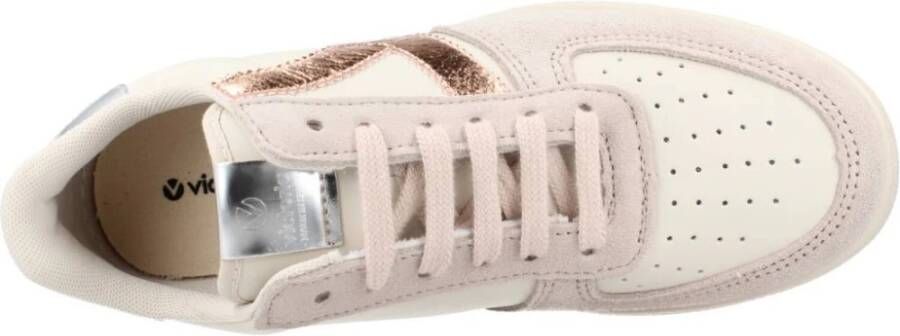 Victoria Stijlvolle Vetersneakers voor Vrouwen Beige Dames