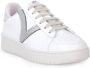 Victoria Women's sneakers madrid basket efecto piel & metal Wit Dames - Thumbnail 2